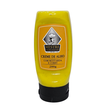 Creme de Alho com Mostarda e Curry 200g
