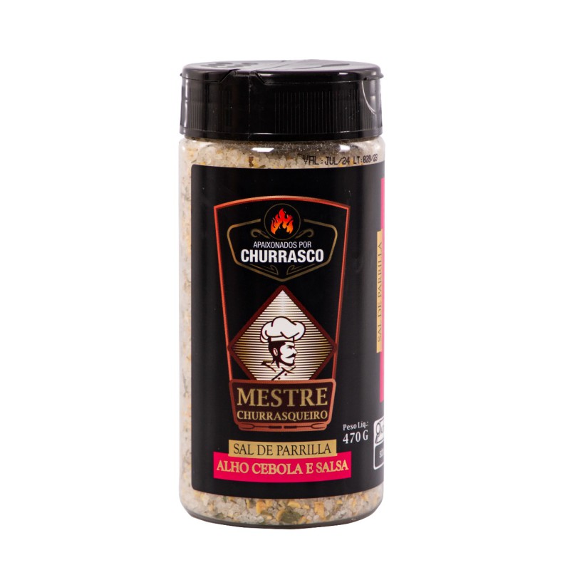 Sal de Parrilla Alho Cebola e Salsa 470g Sal de Parrilla Alho Cebola e Salsa 470g