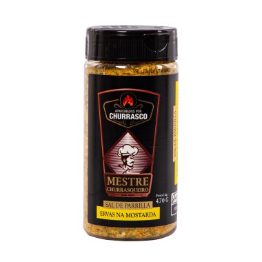Sal de Parrilla Ervas na Mostarda 470g