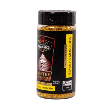 Sal de Parrilla Ervas na Mostarda 470g