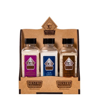 Kit Parrilleiro Mestre Churrasqueiro 