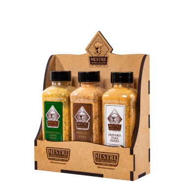 Kit Especialidades Mestre Churrasqueiro 