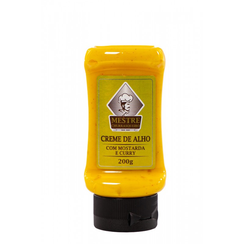 Creme de Alho com Mostarda e Curry 200g Creme de Alho com Mostarda e Curry 200g