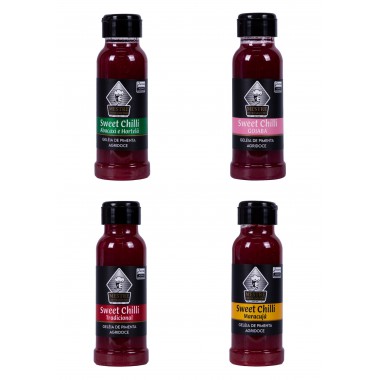 Geleias De Pimenta Agridoce Mestre Churrasqueiro Kit 