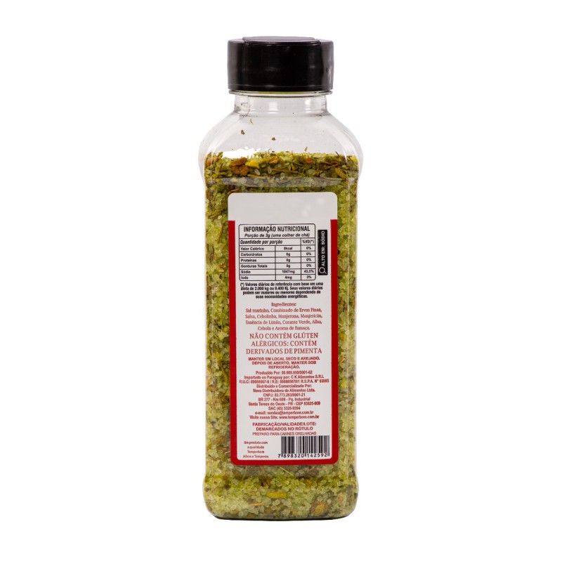 Sal de Parrilla para Carnes Grelhadas 500g Sal de Parrilla para Carnes Grelhadas 500g