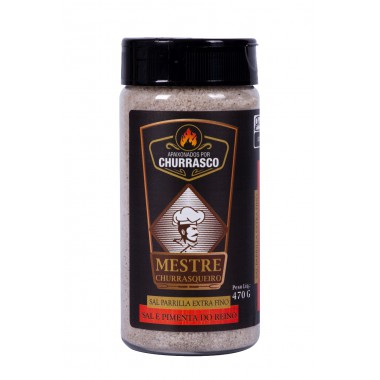 Sal de Parrilla Extra Fino com Pimenta do Reino 470g