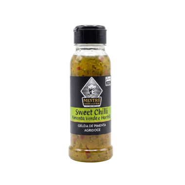 Sweet Chilli Pimenta Verde e Hortelã  Mestre Churrasqueiro 270g